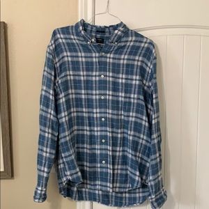 Men’s XL/L J.Crew Button-up flannel shirt